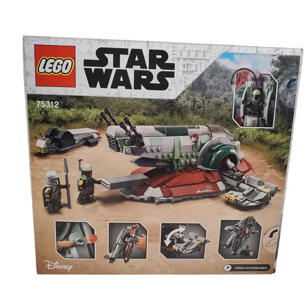 LEGO Star Wars Boba Fett's Starship 75312 NEW Factory Sealed RETIRED